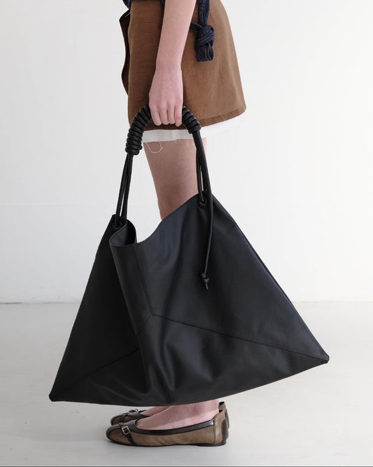 DOSORDONTS Rope-Twist Strap Tote Bag