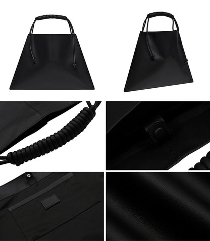 DOSORDONTS Rope-Twist Strap Tote Bag